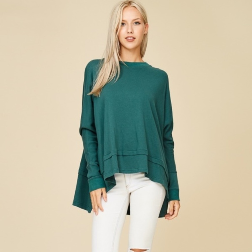 Crescent Madeline Hi Lo Sweater